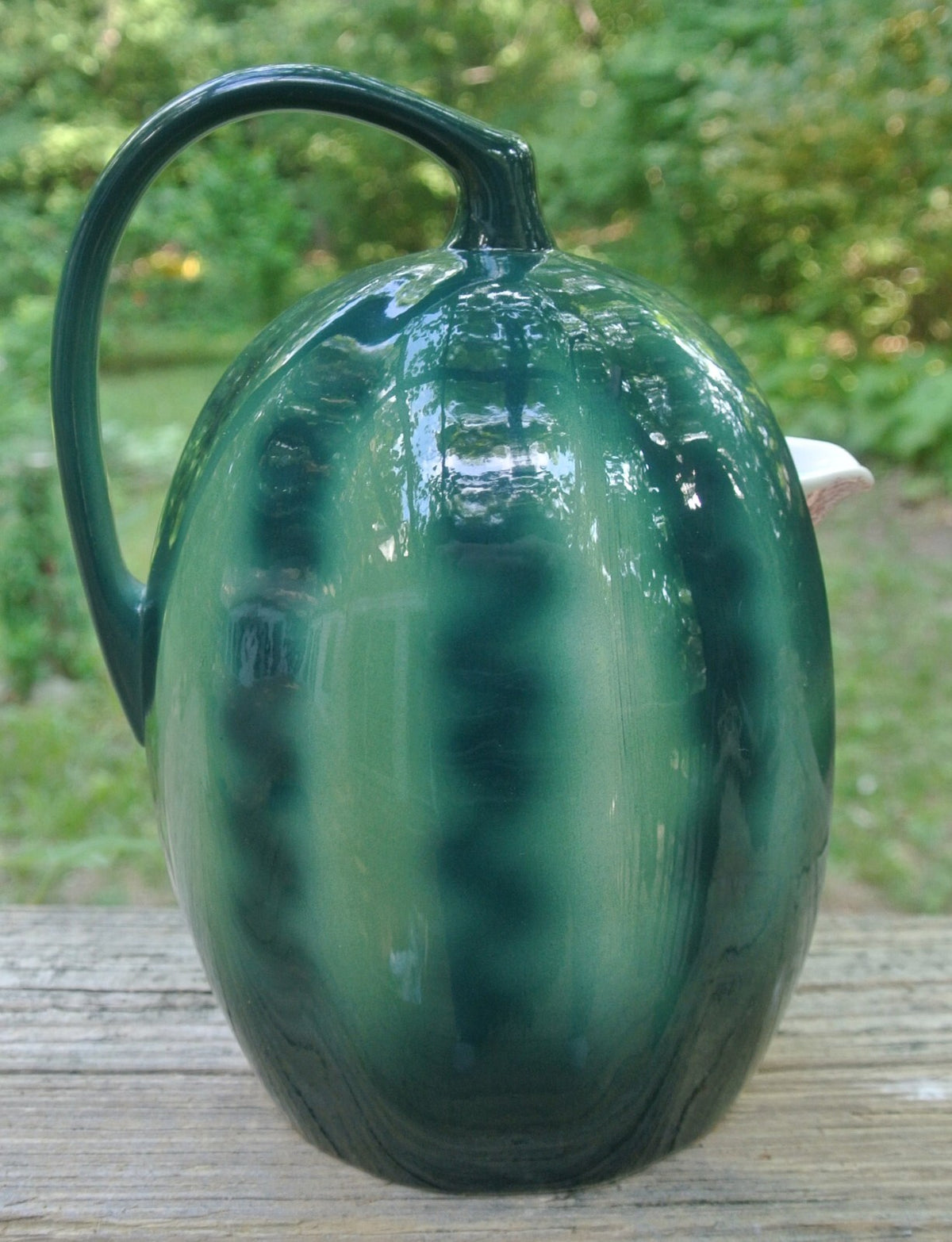 Vintage Ceramic Watermelon by Stafford Original 1983 Pitcher Made in Japan
