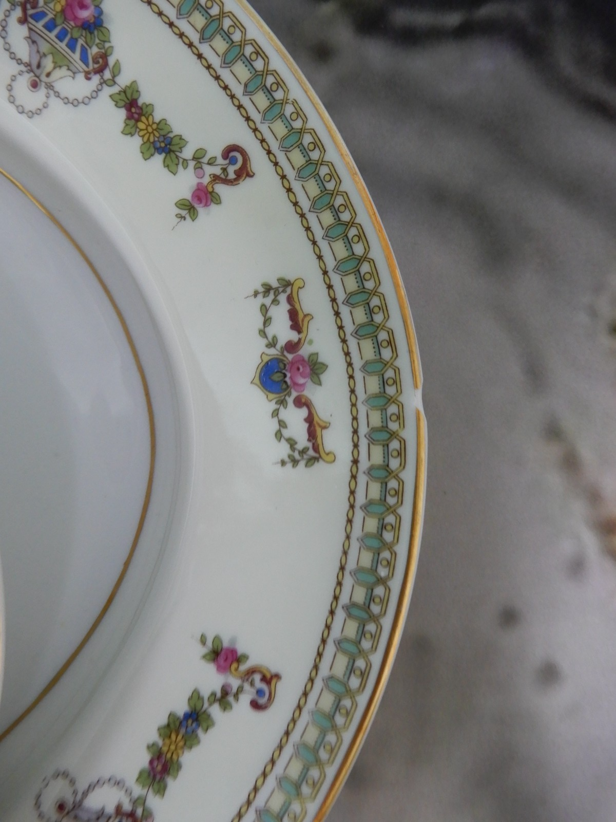 (2) H&C Selb Bavaria Germany Heinrich "SENTA" Oval Platters 16" and 12"