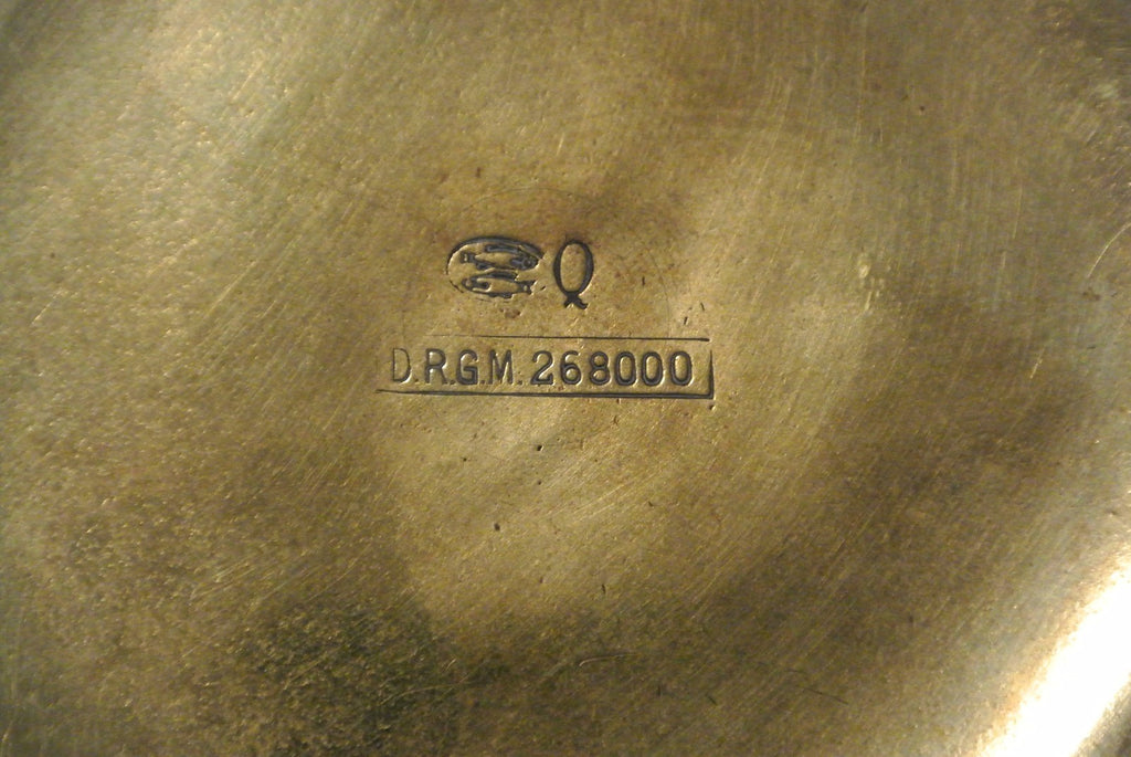 Vintage Old Brass F&R Fischer Kettle Pot DRGM 268000 / Boiler, Tea Kettle