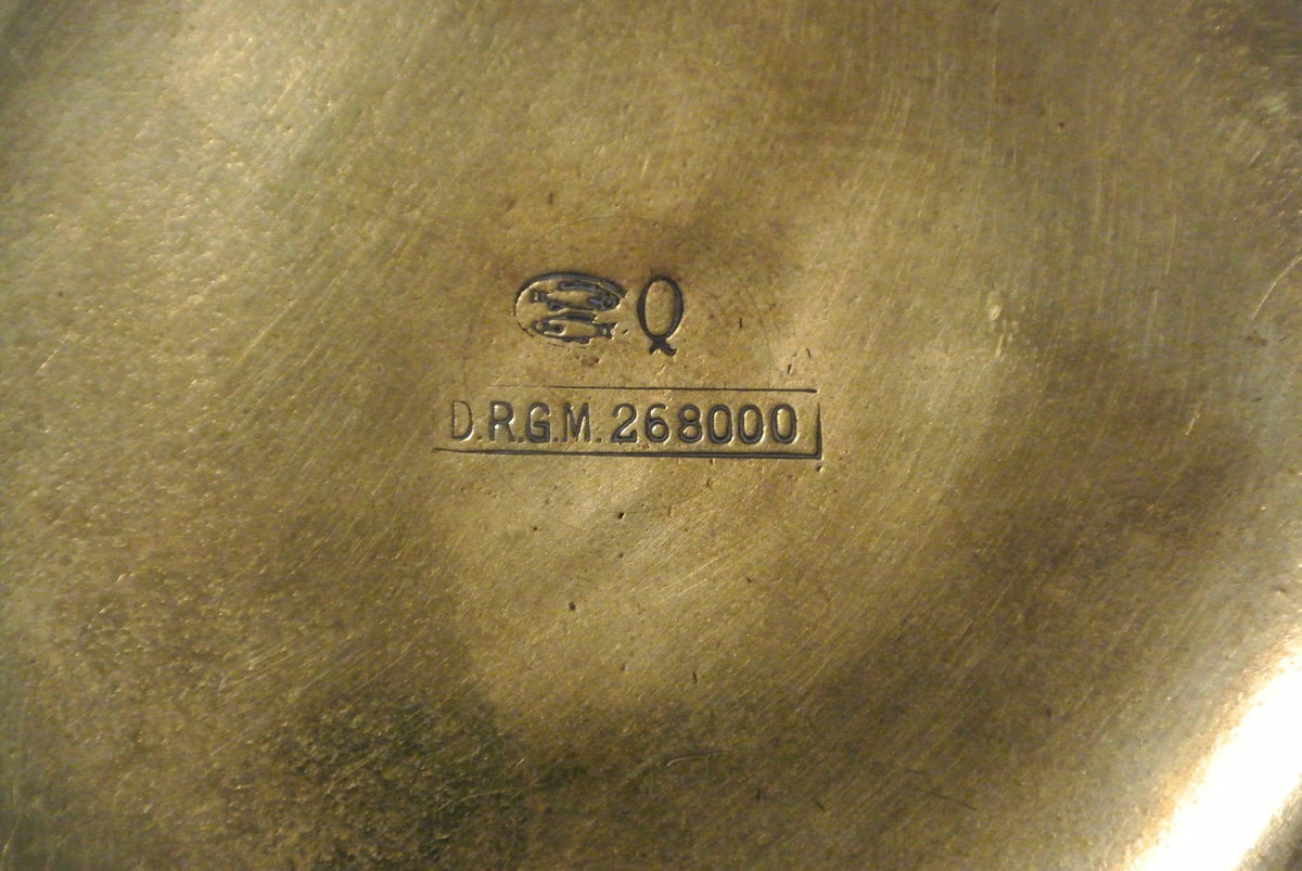 Vintage Old Brass F&R Fischer Kettle Pot DRGM 268000 / Boiler, Tea Kettle