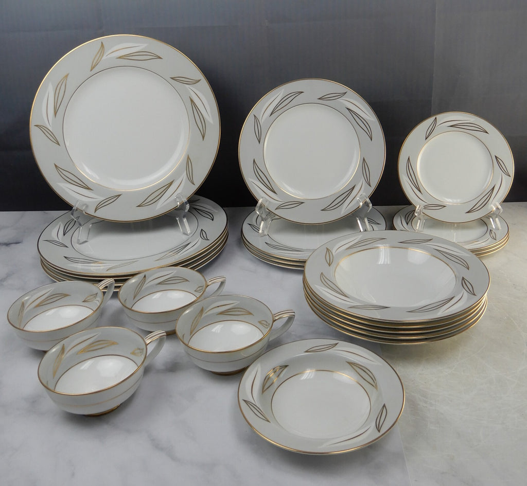 Vintage Noritake Fine China Wesley China 22 Pc. Service NO SAUCERS