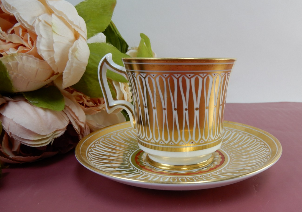 Vintage Royal Chelsea Cathedral Pattern England Cup & Saucer