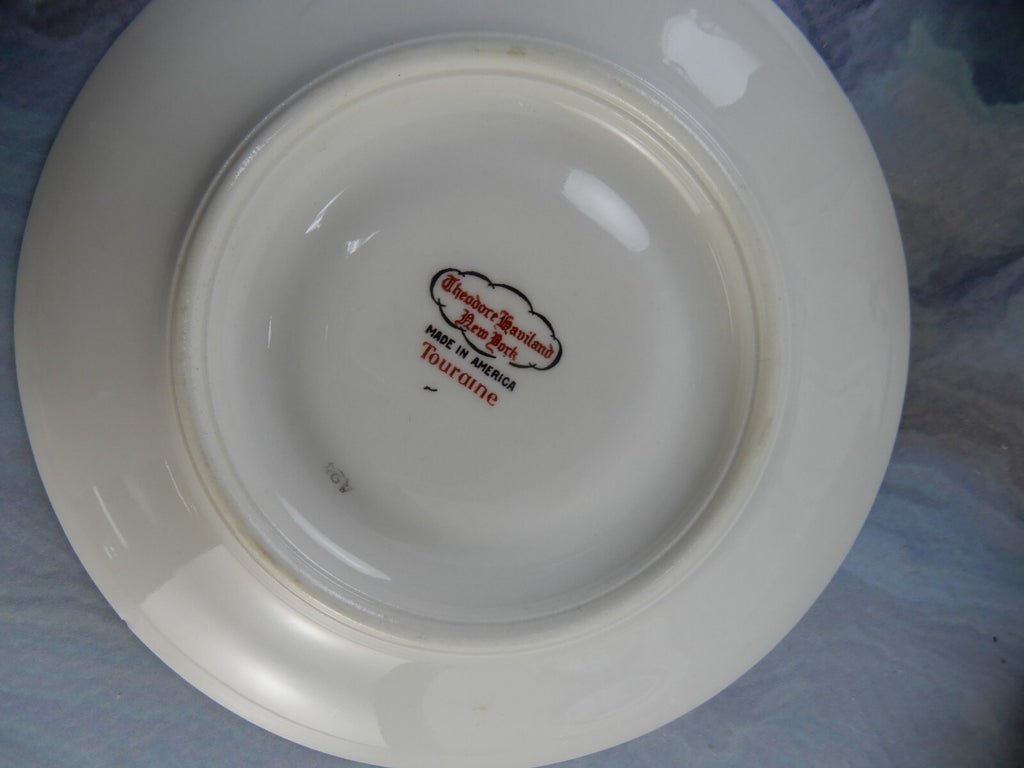 Set of 8 Replacemet Pieces Vintage Theodore Haviland New York "Touraine"