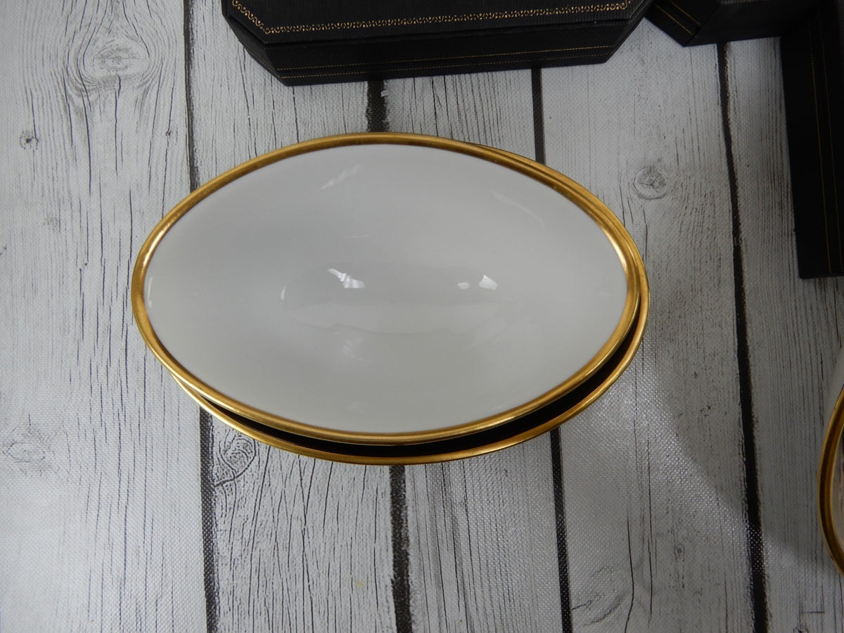 Furstenberg Germany Dinnerware Set: Platter, Sugar, Creamer, Veg & Gravy