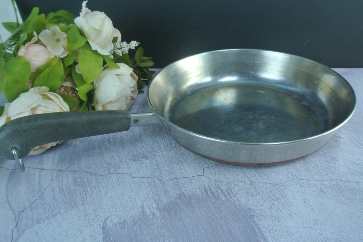 REVERE WARE 10 Inch Copper Clad Bottom Stainless Steel Frying Pan B