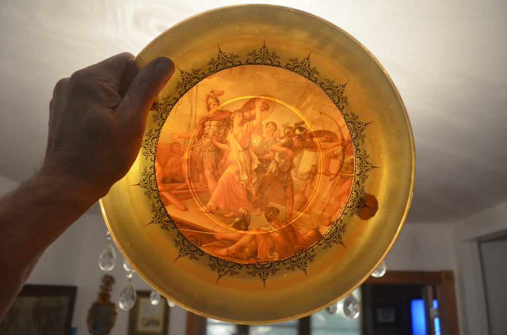 Ratto Di Elena G. Hamilton Ardalt Made In Italy Glass Collectible Bowl