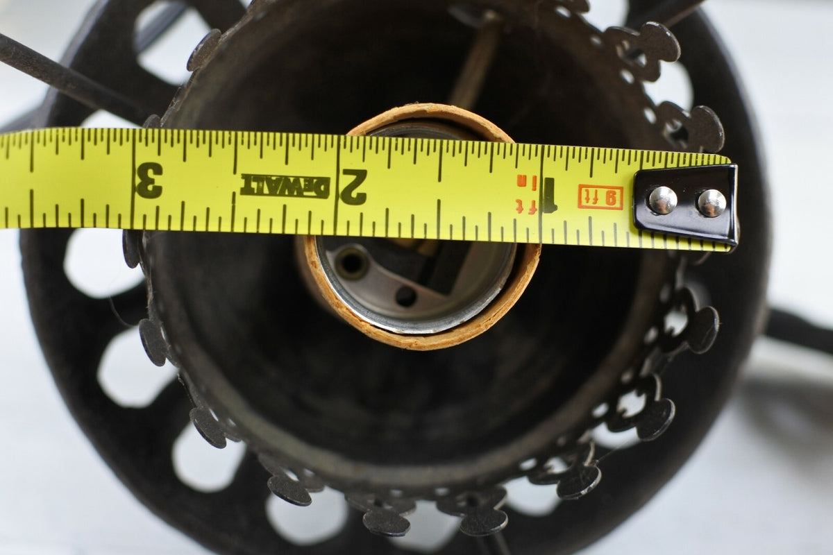 Vintage Indoor Cast Iron Wall Mount Light Fixture *Sold As Is*