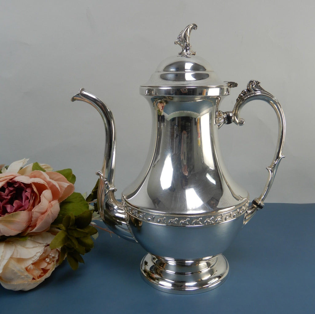 Antique "Sheets Rockford S.CO.1875" # 107 Silver Plate Coffee/Pot