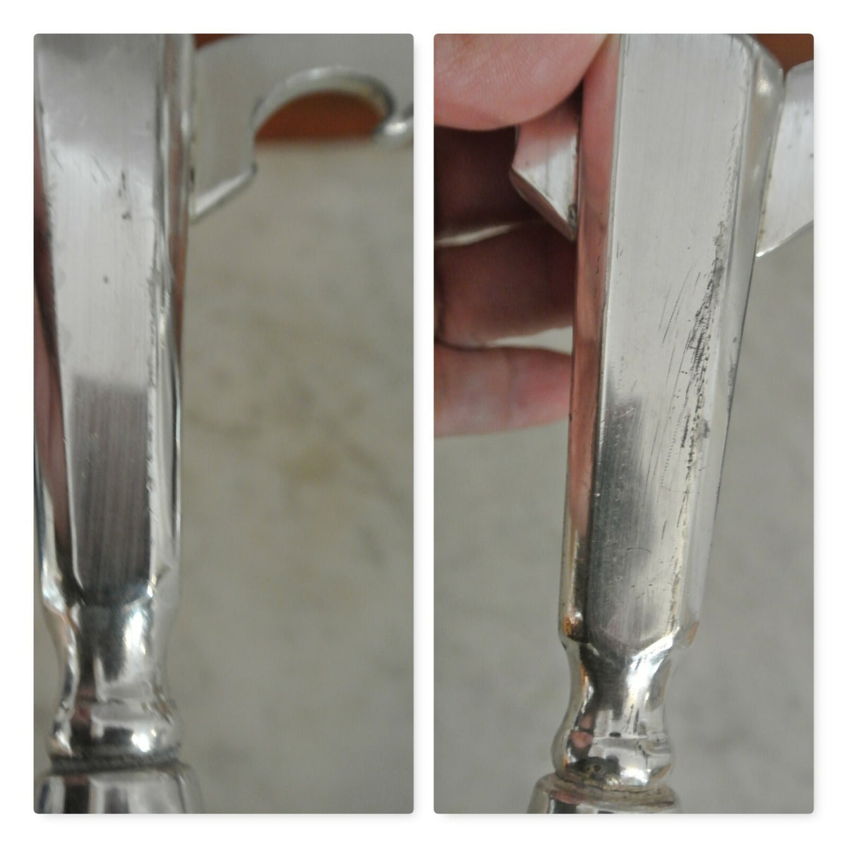 Antique Silver Plated Sheets Rockford S Co. 1875  Candle Holders -
