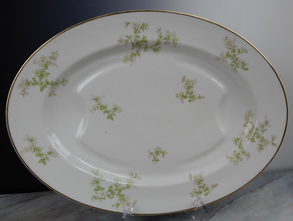 Set of 3 Vintage Platters Haviland Limoges Schleiger 61l Pattern