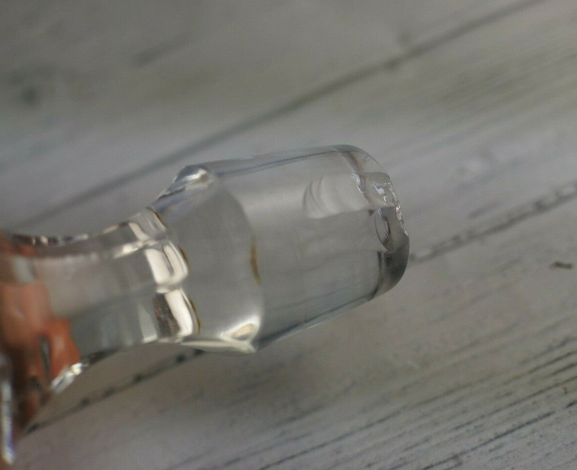 Vintage Large Vintage Crystal Whiskey Decanter