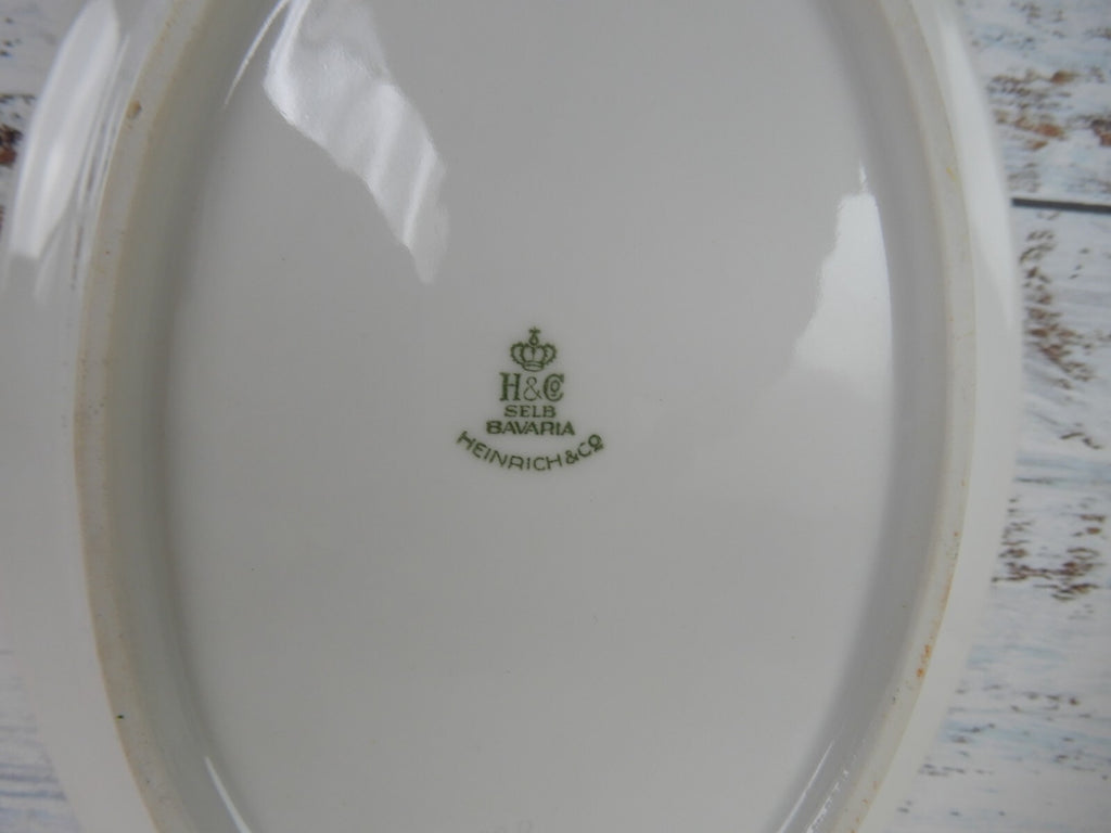 Set of 2 Serving Bowls Queen Pattern Heinrich & Co.Selb Bavaria
