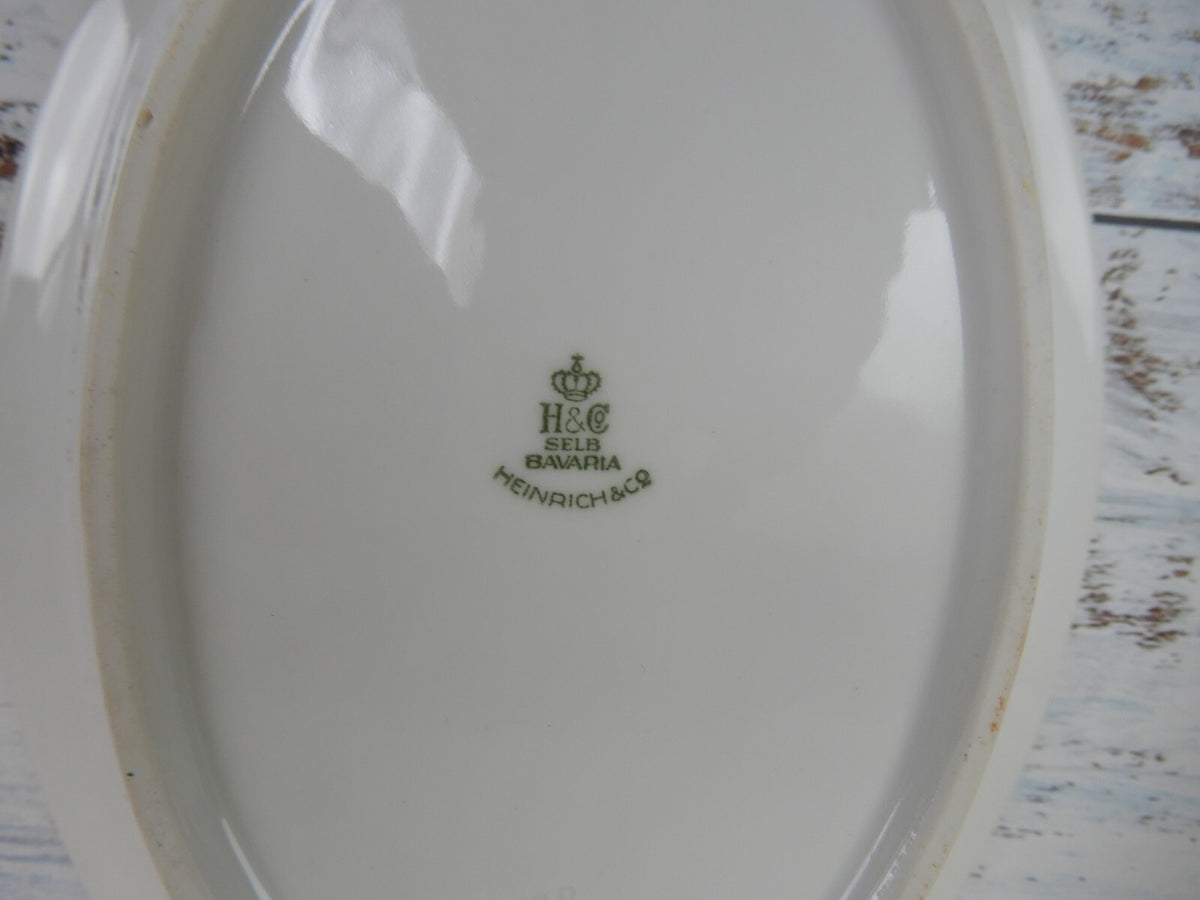 Set of 2 Serving Bowls Queen Pattern Heinrich & Co.Selb Bavaria