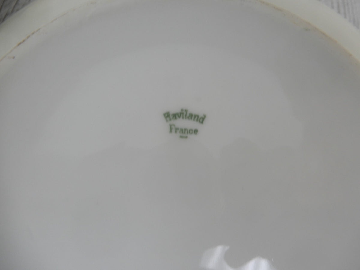 Vintage Haviland Limoges France Tureen and Gravy Boat W/with Letter M