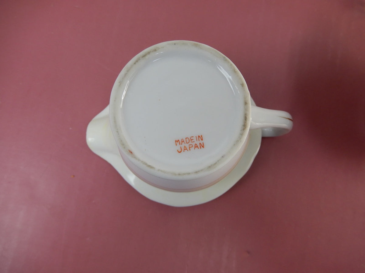 Vintage Set of 2 Platters,Sugar Bowl and Creamer "Mayfair China" Made in Japan