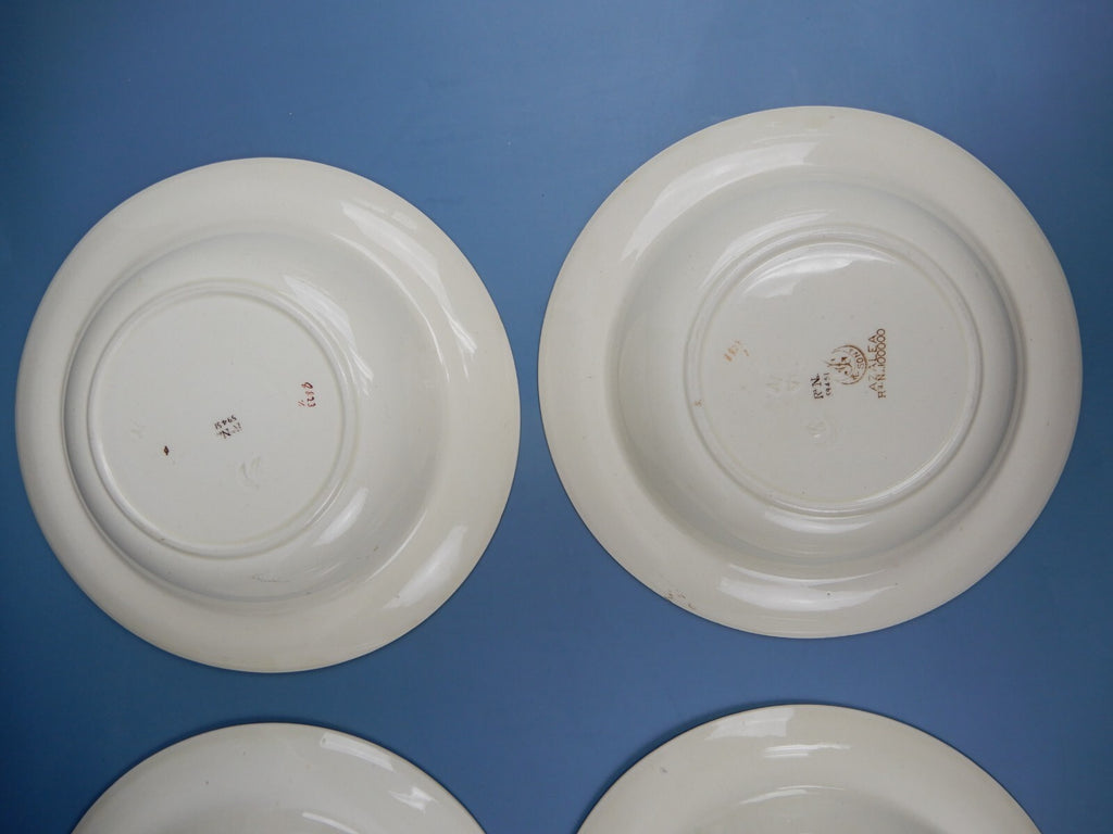Vintage CJ & Sons China England Set of 4 Soup Bowls