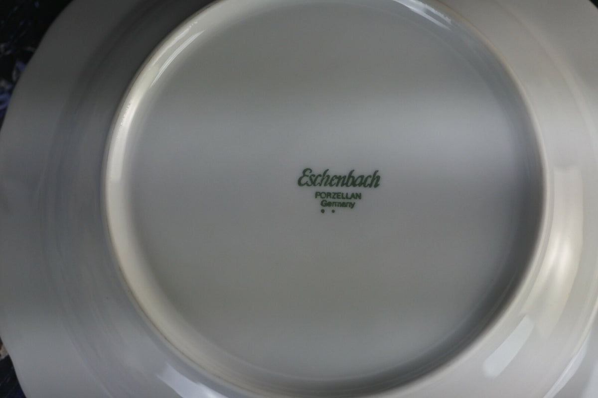 5 Piece Eschenbach Porzellan Toledo Orchid Decor 2665 Coupe Soup Bowls