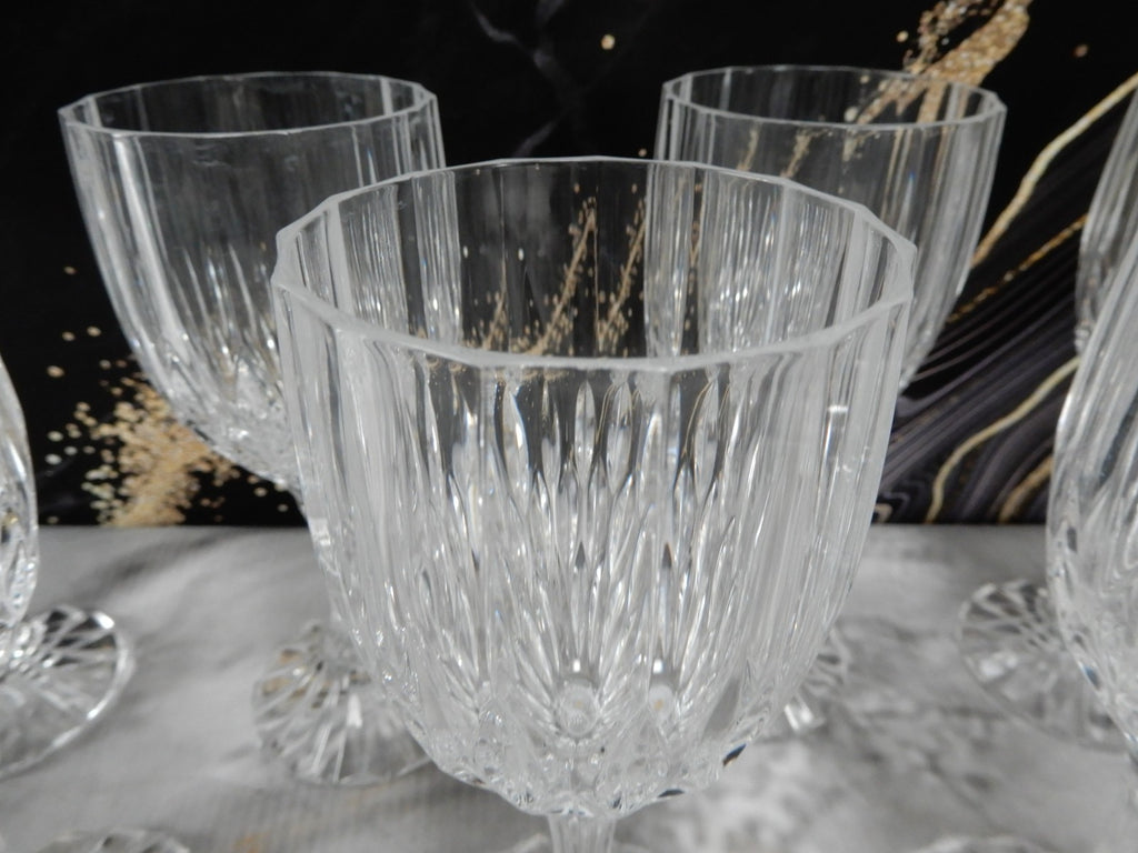 Set 7 Cristal D'Arques - Durand Bretagne Wine Glass - 6 1/2" Hold 6oz