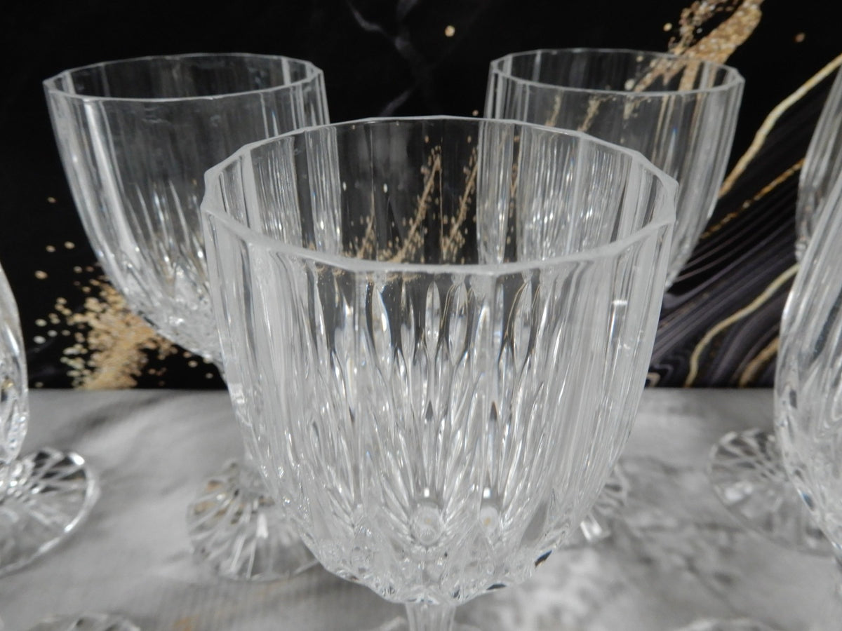 Set 7 Cristal D'Arques - Durand Bretagne Wine Glass - 6 1/2" Hold 6oz