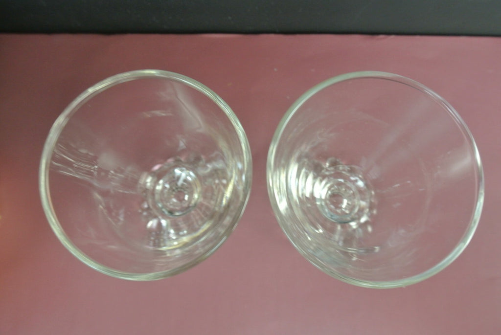 Vintage Anchor Hocking Boopie Hobnail Juice Glasses Set Of 4