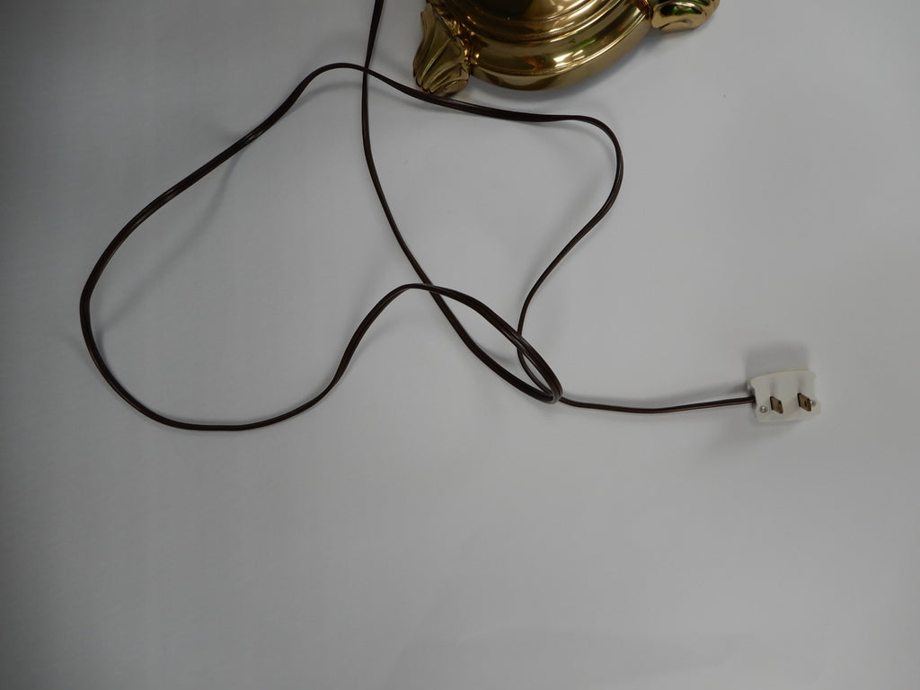 Vintage Stiffel Brass Candlestick Table Lamp 29-1/2" Tall