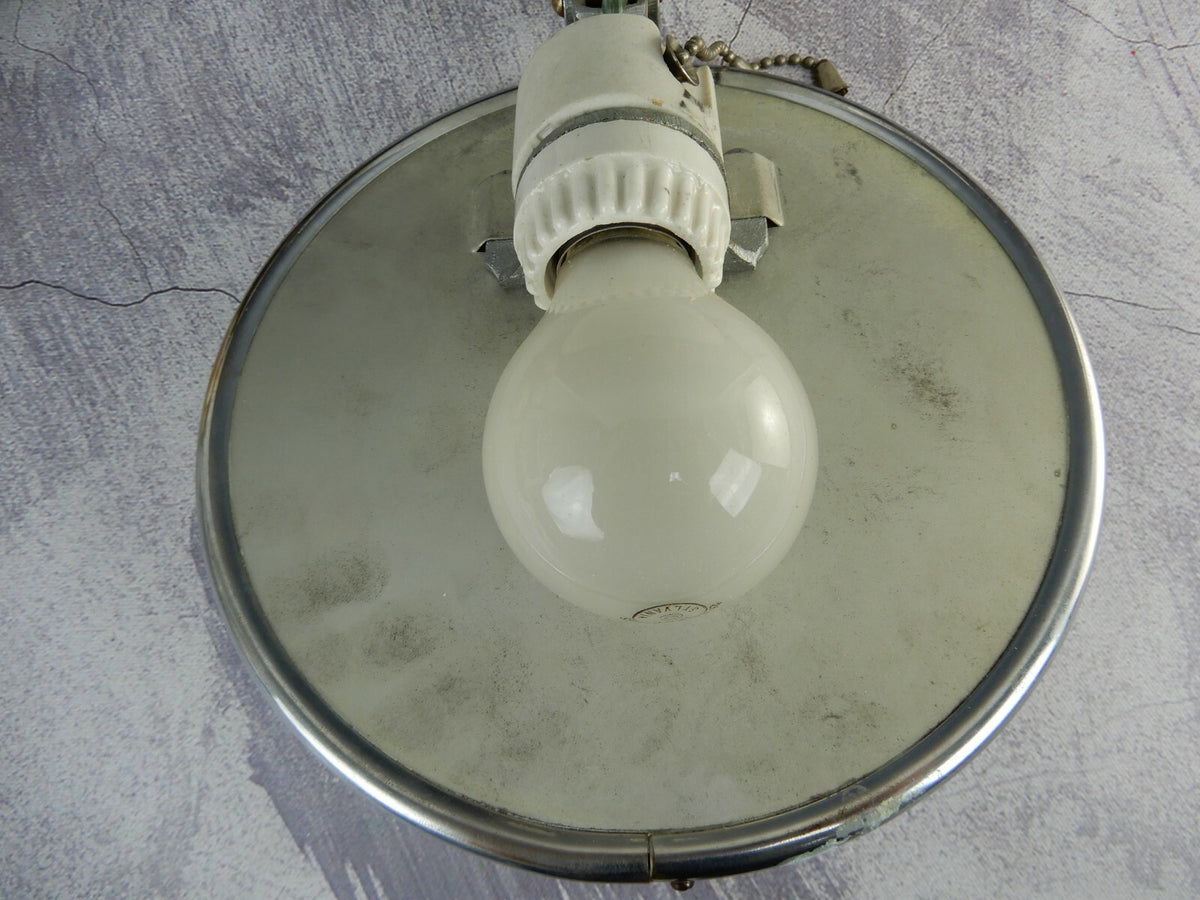 Vintage/Antique Milk glass Backlit Mirror