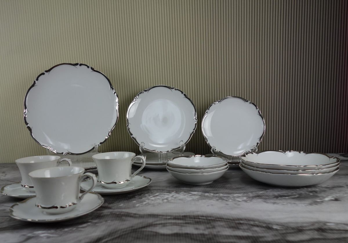 21-Piece 3 Place Setting Harmony House "Starlight" Pattern Made in Japan