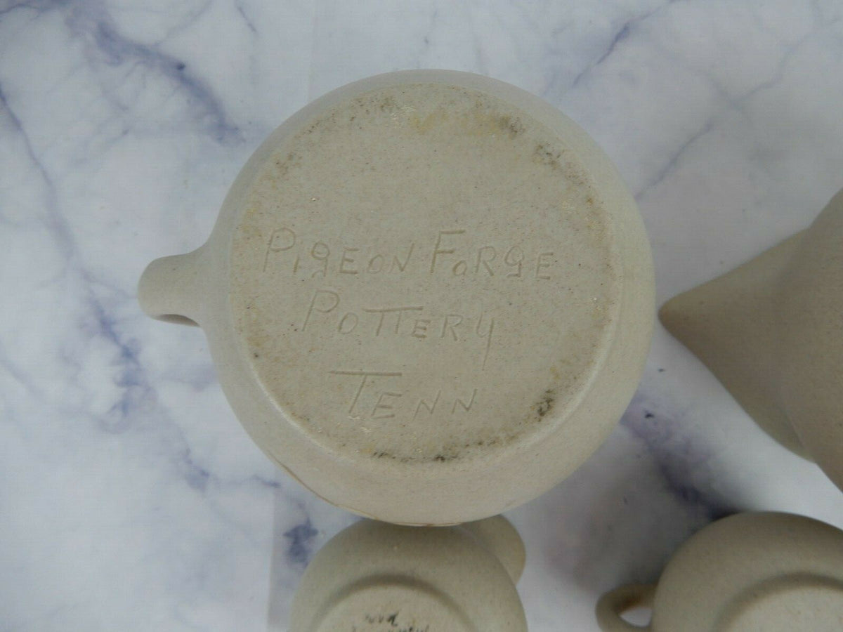 Lot of 4 Pigeon Forge Tennessee American Art Pottery Pieces