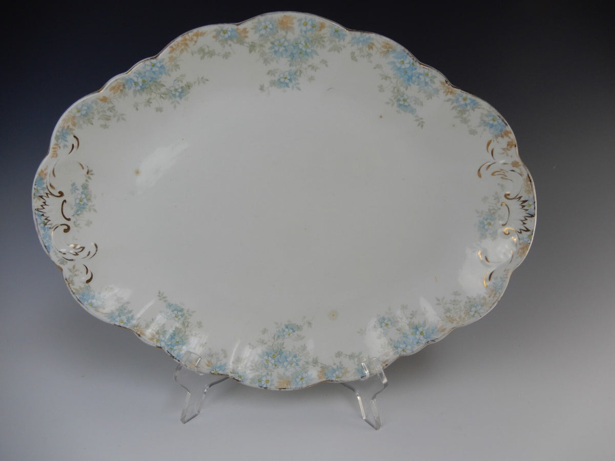 Antique Doulton Burslem 'Kathryn' Pattern 14" Platter Made in England