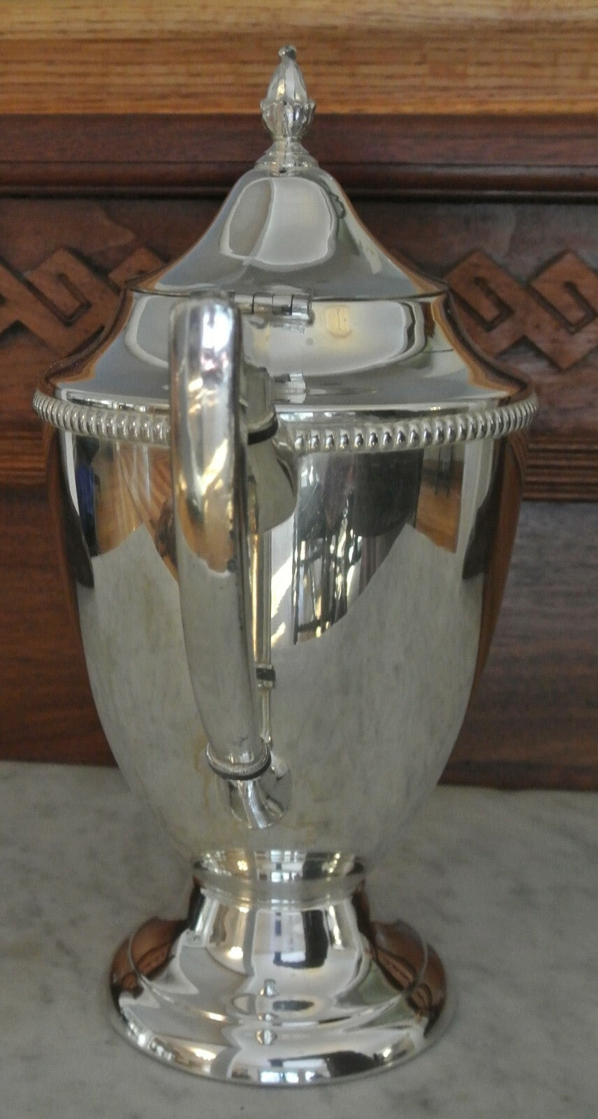 Antique "Sheets Rockford S.CO.1875" # 3620 Silver Plate Coffee/Pot