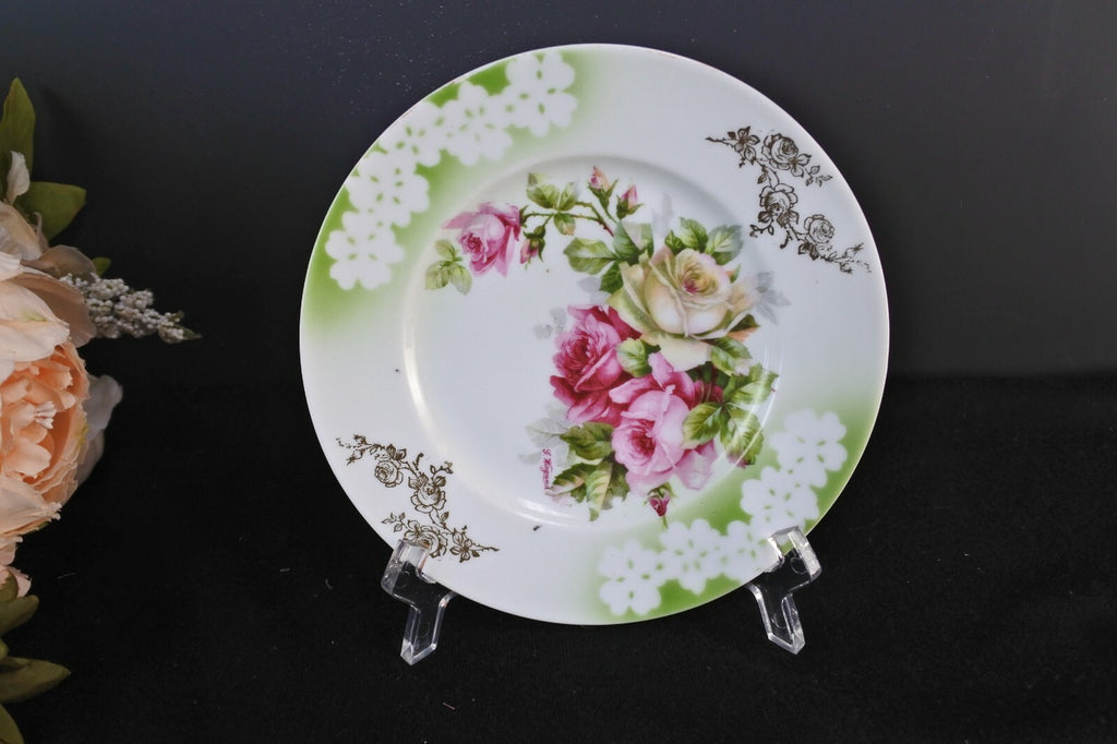 Lot Of 5 Vintage Weiman Porcelain Dessert Plates G. Weigmand Made In Germany