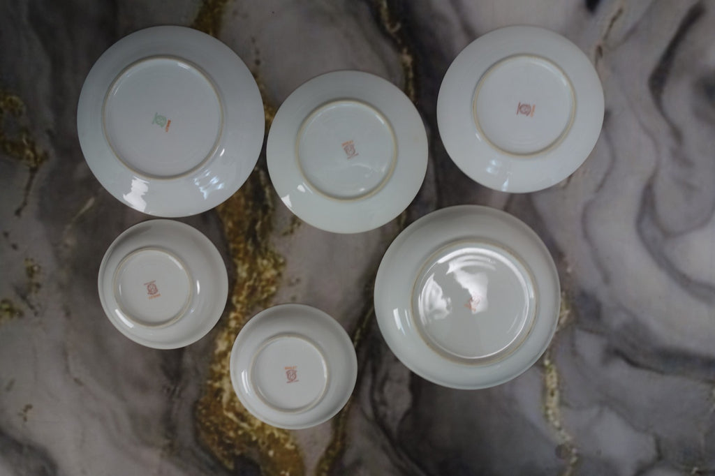 Vintage 6 Pc Noritake Morimura Japan Shirley Pattern Replacement Pieces