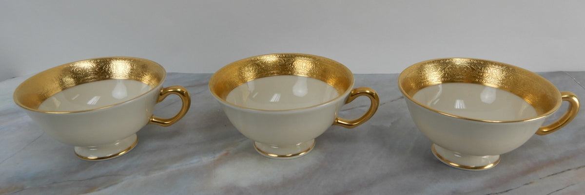 Set of 3 Vintage Lenox Westchester Replacemet Cups NO SAUCERS