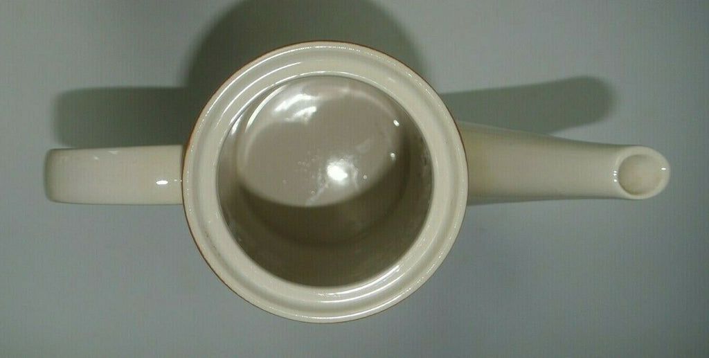 Vintage Genuine Ironstone HARMONY HOUSE  Brown Coffee Pot
