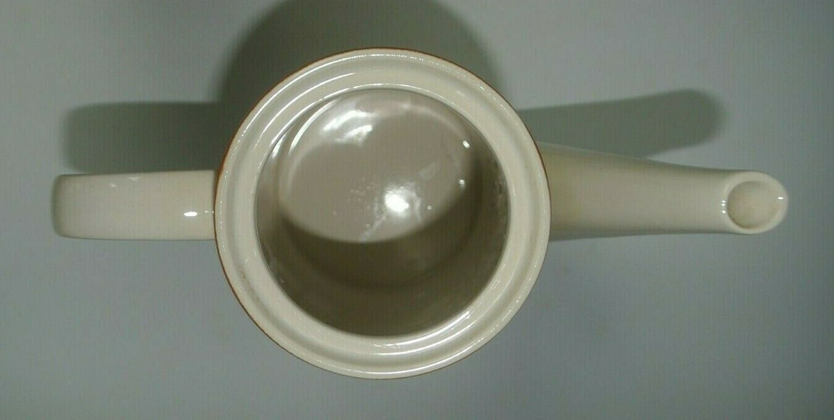 Vintage Genuine Ironstone HARMONY HOUSE  Brown Coffee Pot