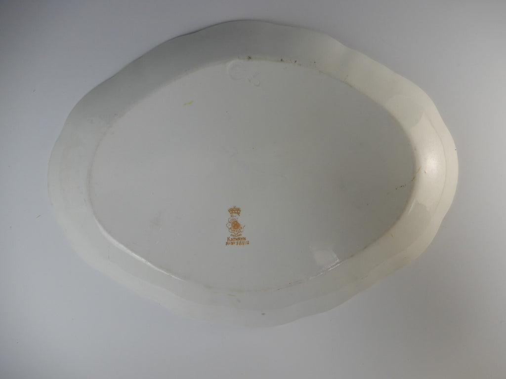Antique Doulton Burslem 'Kathryn' Pattern 14" Platter Made in England