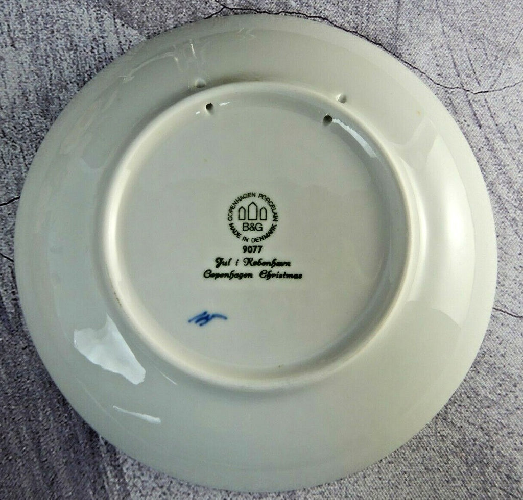 Set Of 5 Bing & Grondahl 1976-1979 & 1995 Annual Christmas Decorative Plates