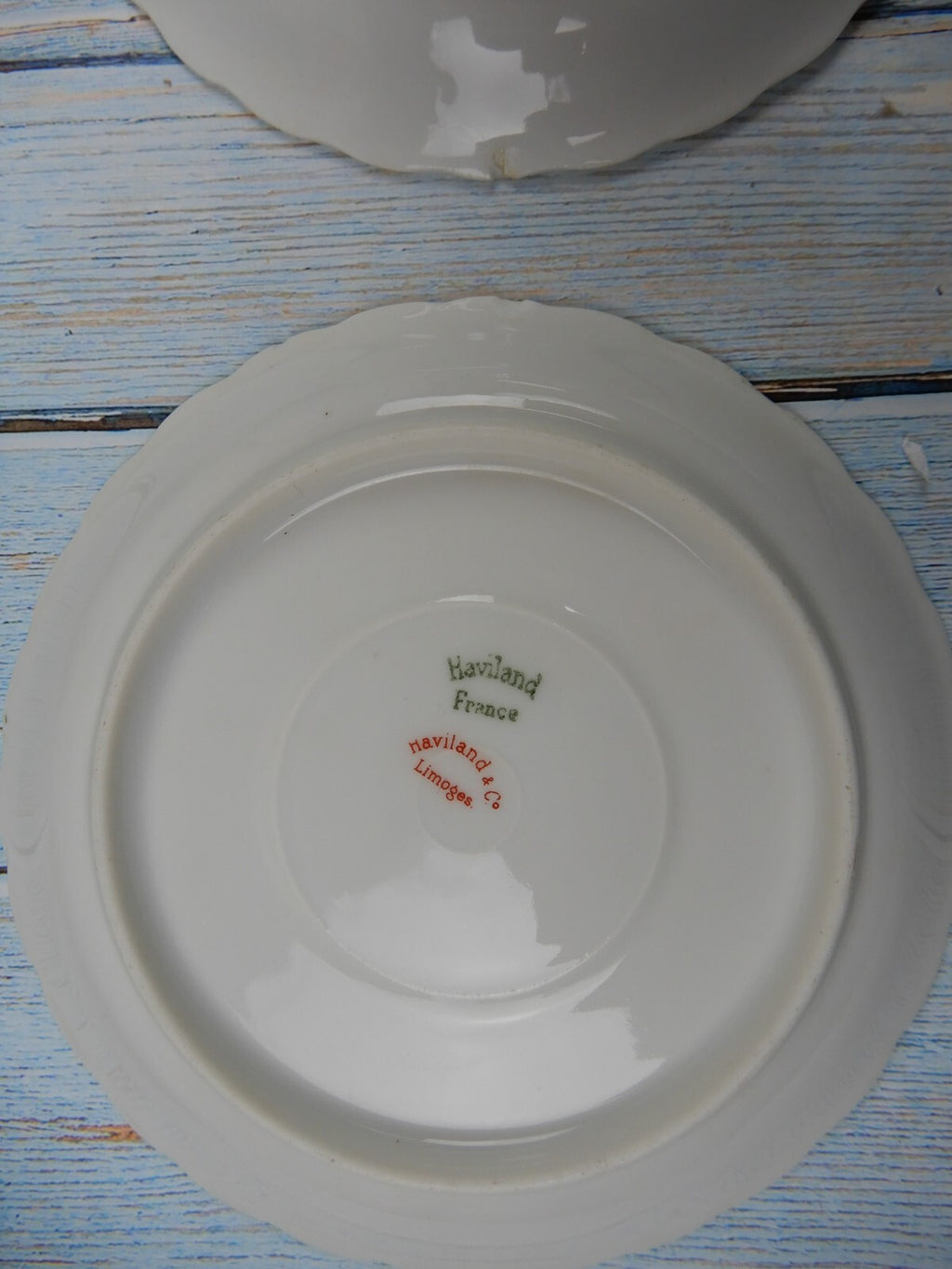 Lot of 8 Saucers  SCHLEIGER 74, Haviland & Co France Saucer 5-3/8"
