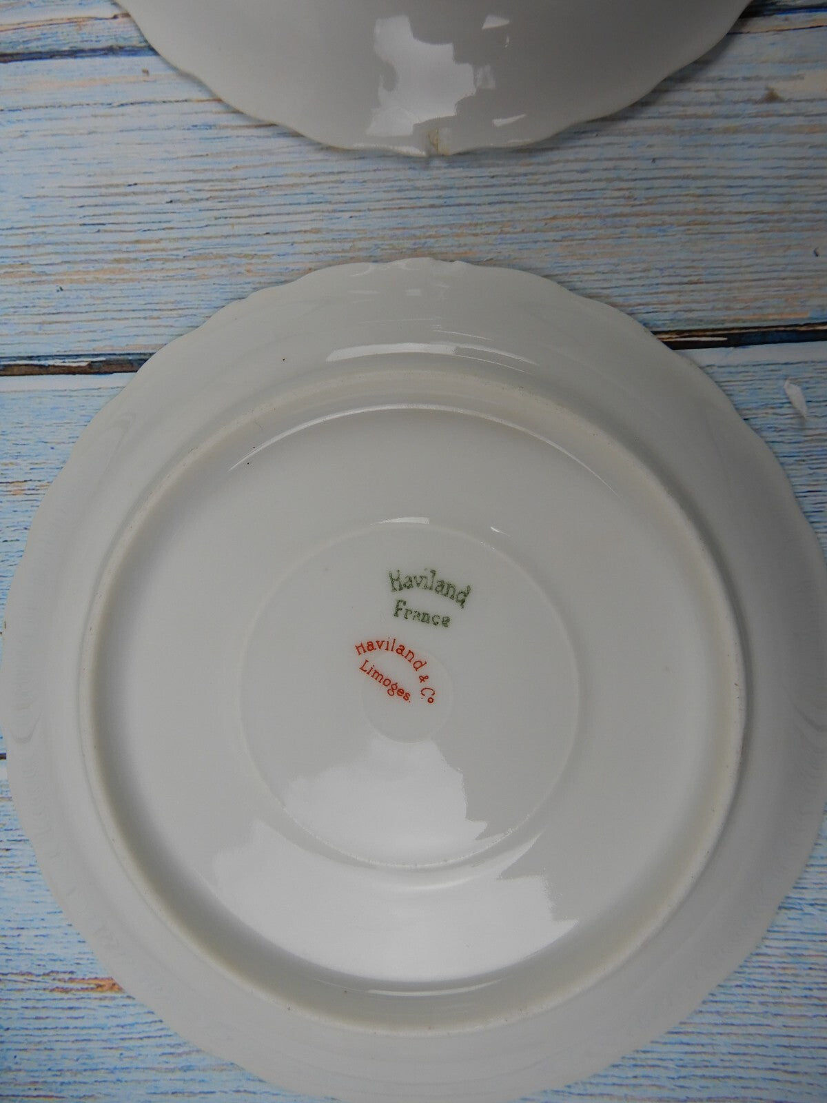 Lot of 8 Saucers  SCHLEIGER 74, Haviland & Co France Saucer 5-3/8"