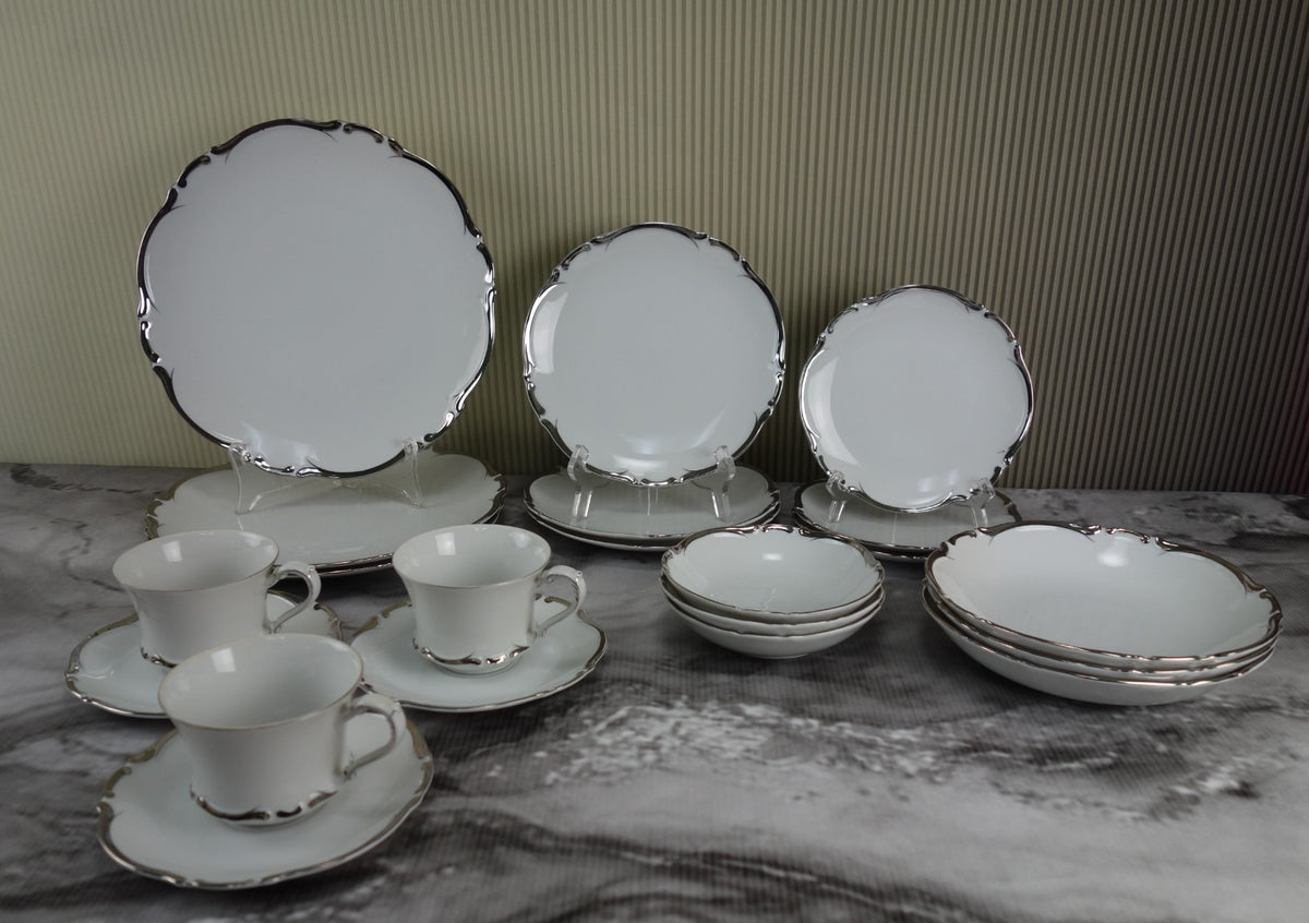 21-Piece 3 Place Setting Harmony House "Starlight" Pattern Made in Japan
