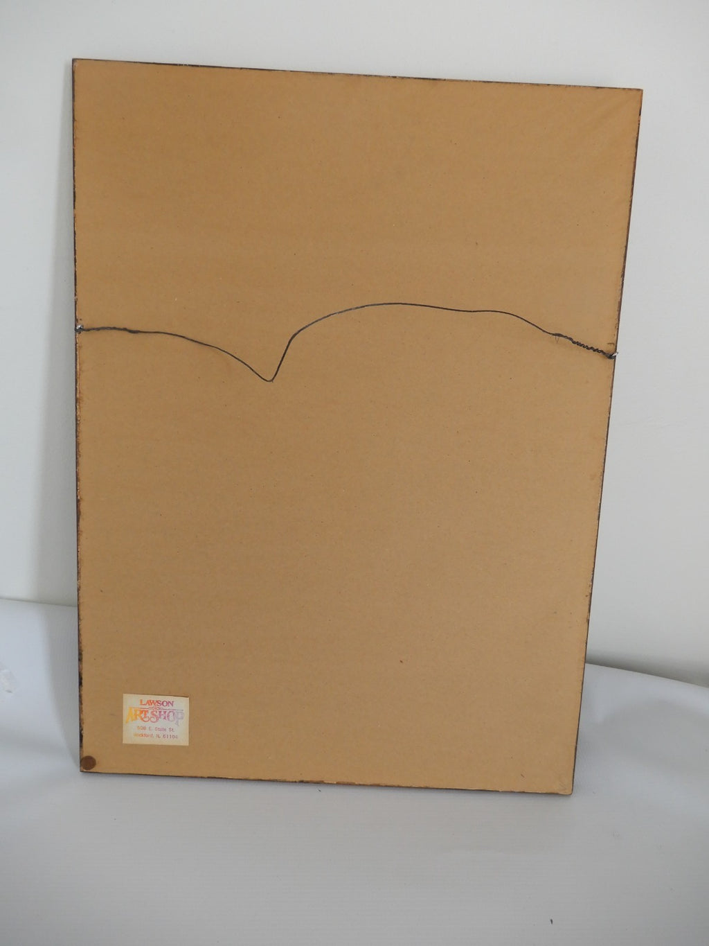 Maiko and a Willow Three Print in Fuki-bokashi Woodwork Japanese Technique Frame