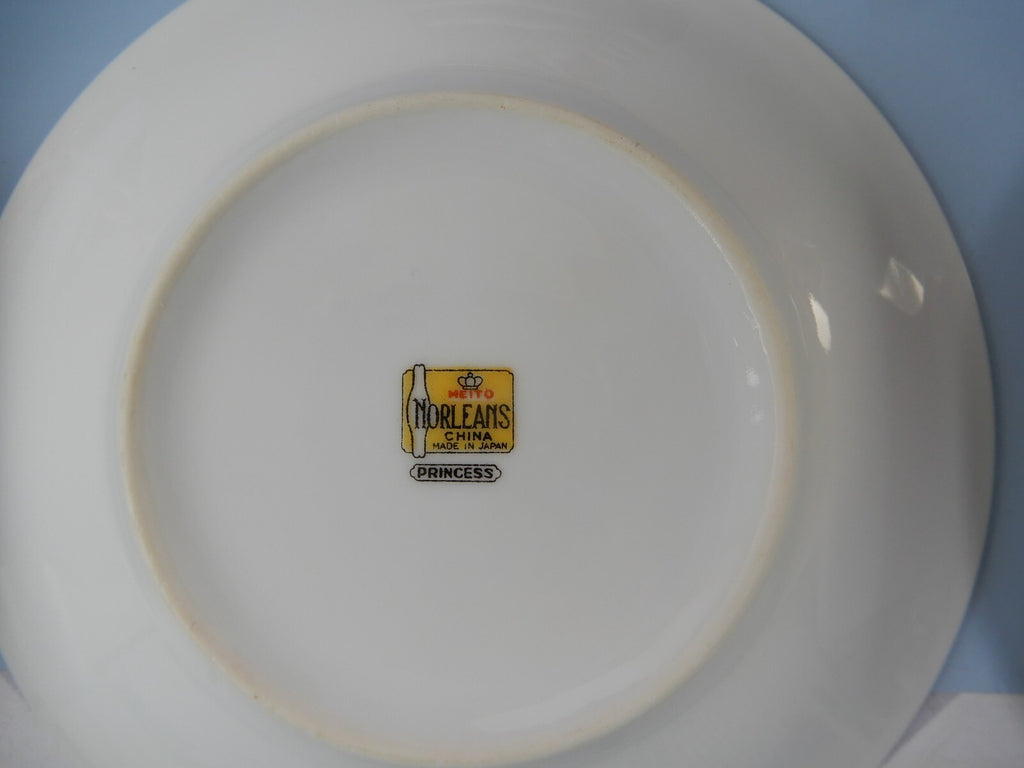 Set of 30 Pc. Vintage Meito Norleans China "Princess" 5 Place Setting NO SAUCERS