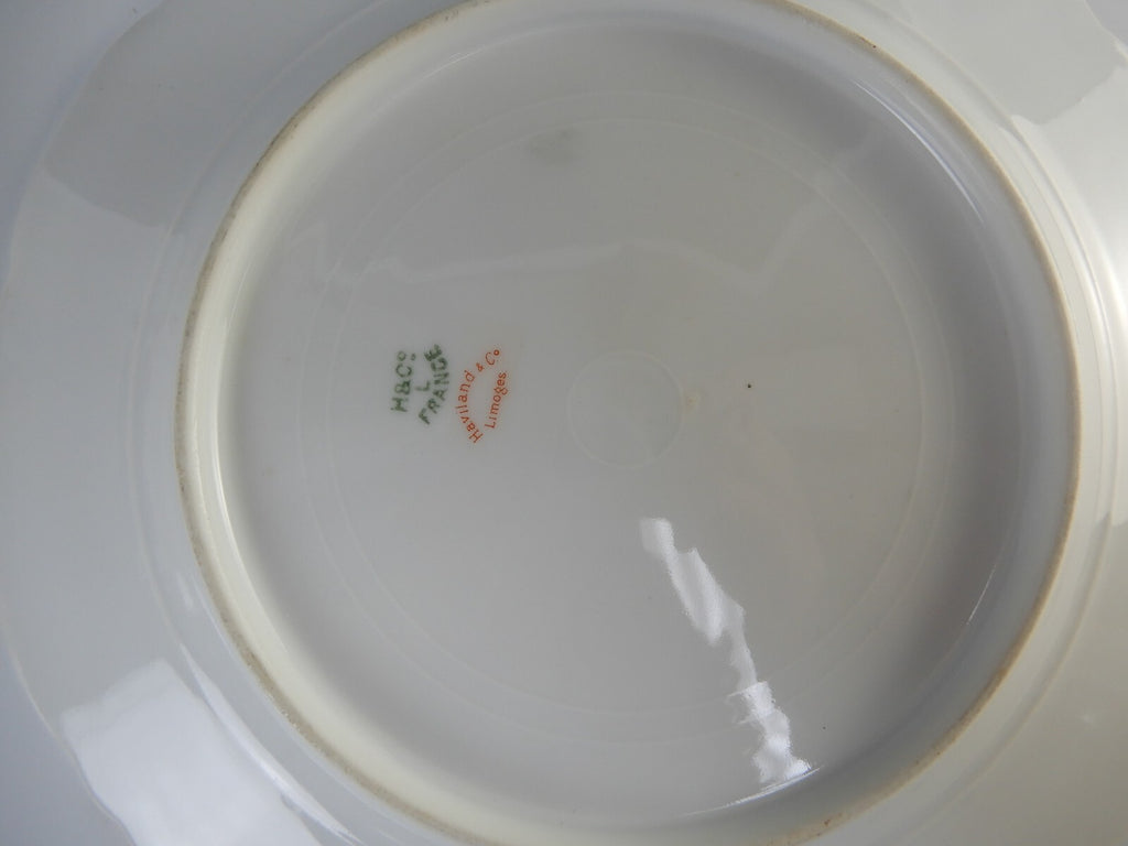 Set of 2 Pc. Haviland Limoges Norma Schleiger #233A Norma Luncheon Plates 8-1/2"