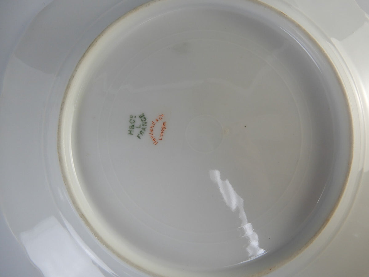 Set of 2 Pc. Haviland Limoges Norma Schleiger #233A Norma Luncheon Plates 8-1/2"