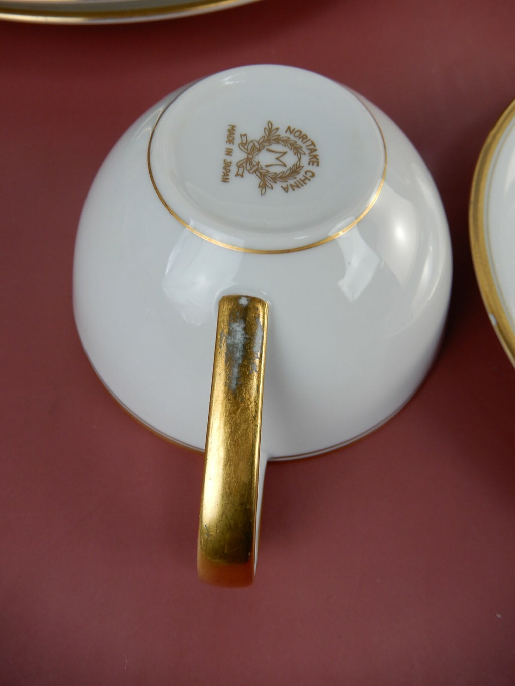 10 Piece of Vtg Noritake Morimura China Gold Trim