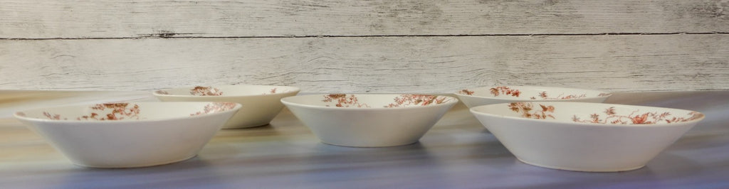 Set of 5 Antique Haviland Limoges J. McD. & S. Co~ Fruit Bowls