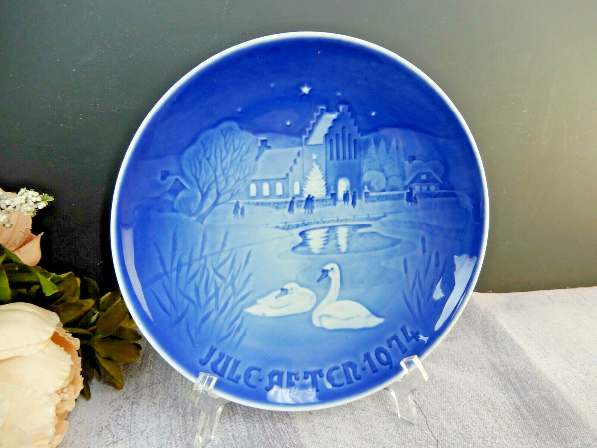 Set Of 5 Bing & Grondahl 1969, 1972-1975 Annual Christmas Decorative Plates