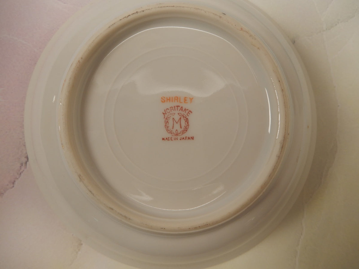 35 Pc  7-Piece 5 Place Setting Noritake Morimura Japan Shirley Pattern