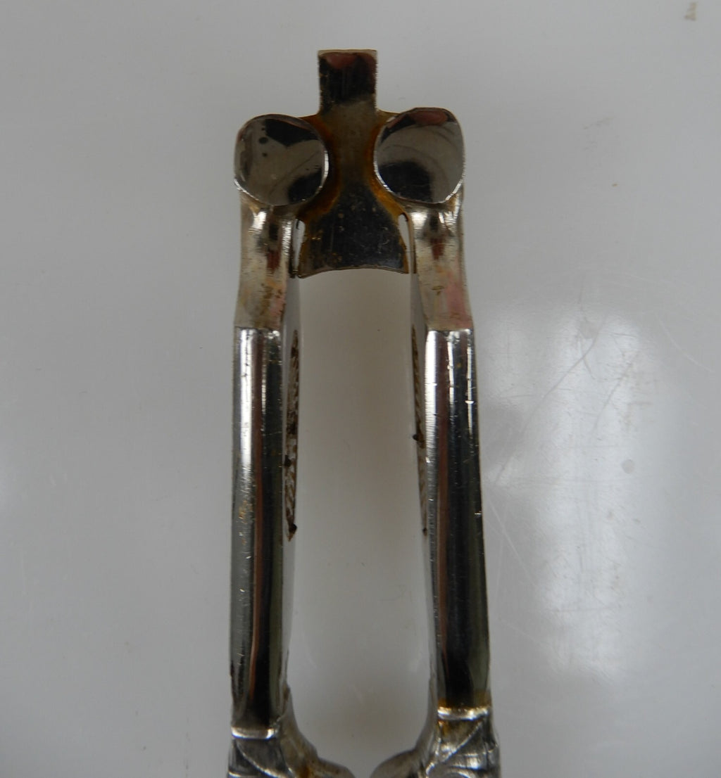 Stoeker Germany Nut Cracker Eagle Handles 1920 Chromed Steel  Old kitchen Tool