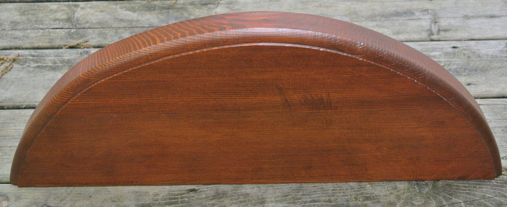 Vintage Heavy Wall Wood Shelf  24-1/2" Long